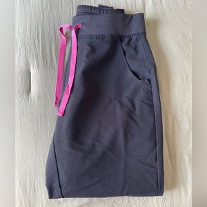 Grey FIGS joggers - size small